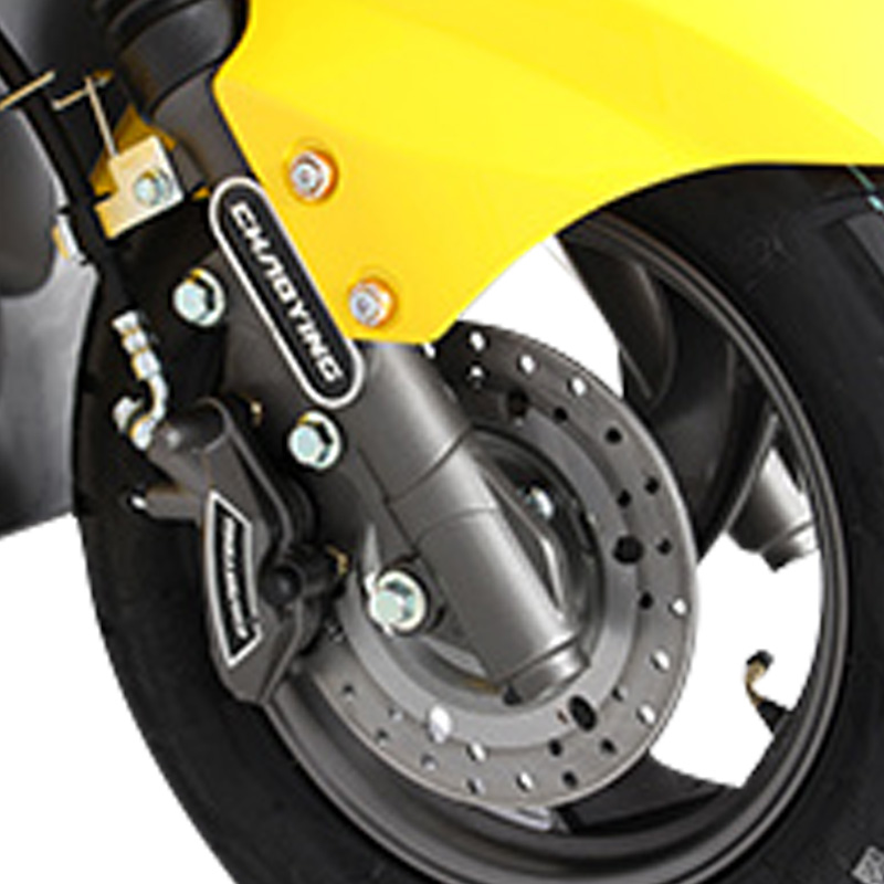 125cc скутер с безопасным большим дисковым тормозом серии Angel Eyes