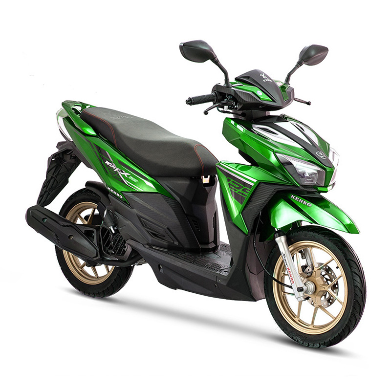 150cc скутер со светомеханической приборной панелью серии WOLF-X