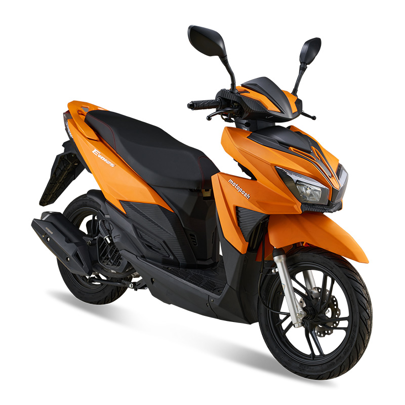 150cc скутер с передним и задним дисковым тормозом серии War Eagle