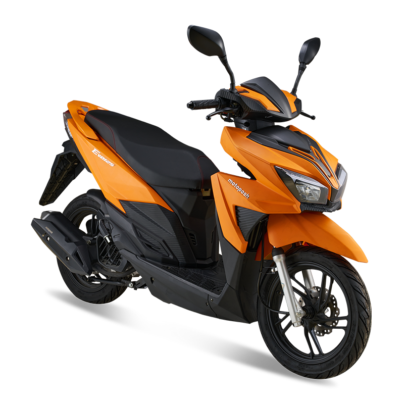 150cc скутер с передним и задним дисковым тормозом серии War Eagle
