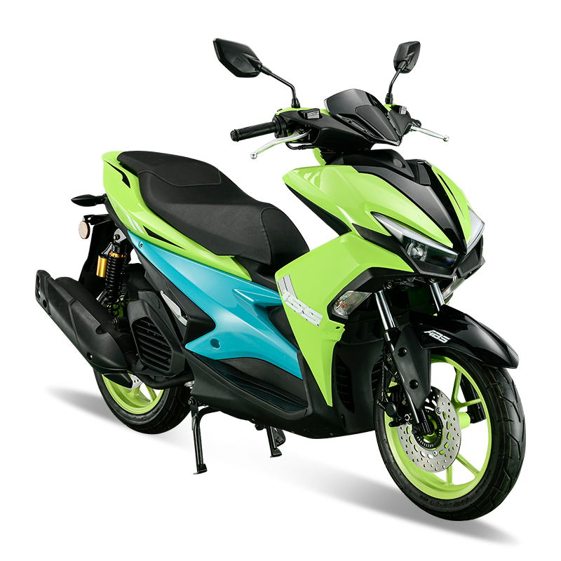 170cc скутер с стильным дизайном и спортивной производительностью серии NVX Второго Поколения