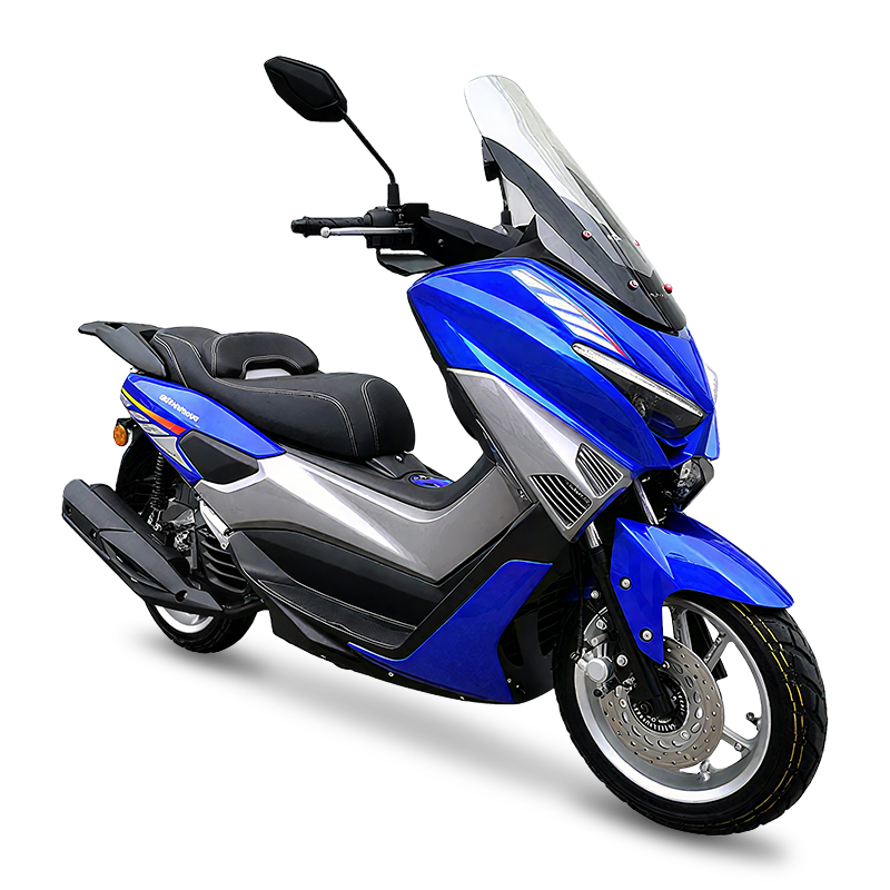 150cc скутер с двухпружинным амортизатором серии Warriors Третьего Поколения