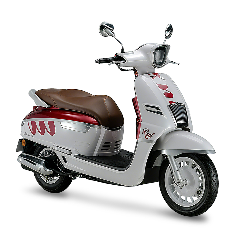 125cc скутер с высокоэластичным сиденьем серии Tiango